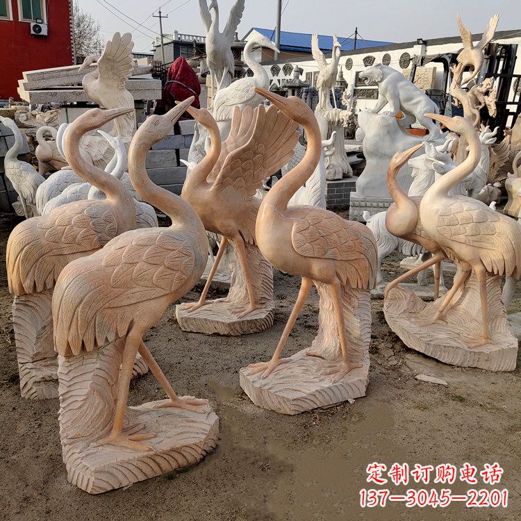 泸州仙鹤雕塑艺术的经典之作