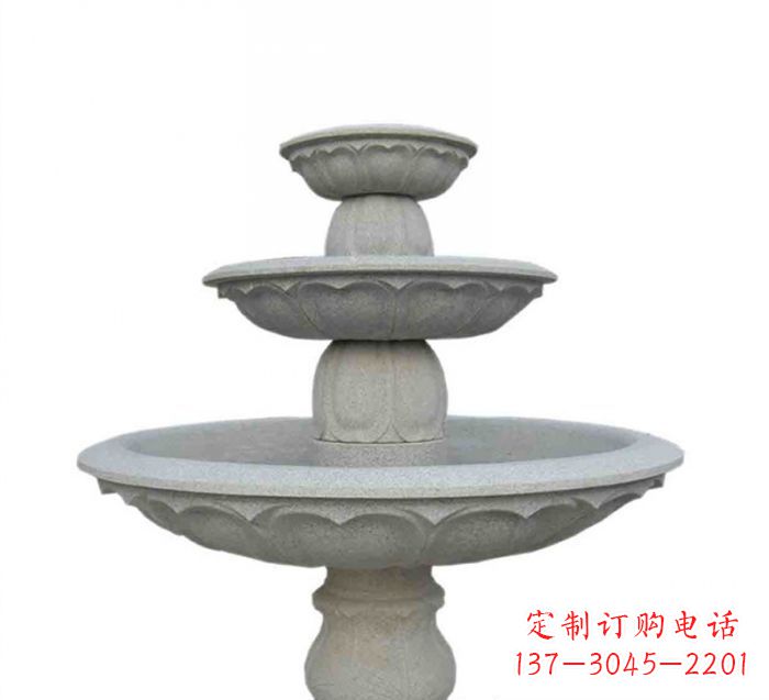 泸州大理石多层喷泉石雕——精美而充满灵性的艺术杰作