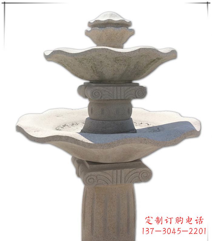 泸州大理石多层喷泉石雕精美绝伦的艺术形式