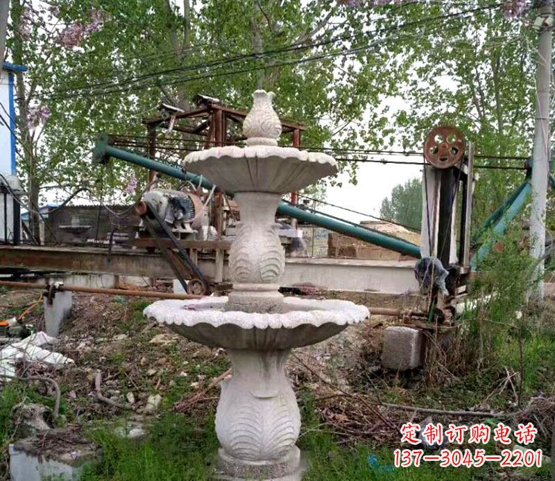 泸州大理石多层喷泉石雕雕塑艺术的精美之作