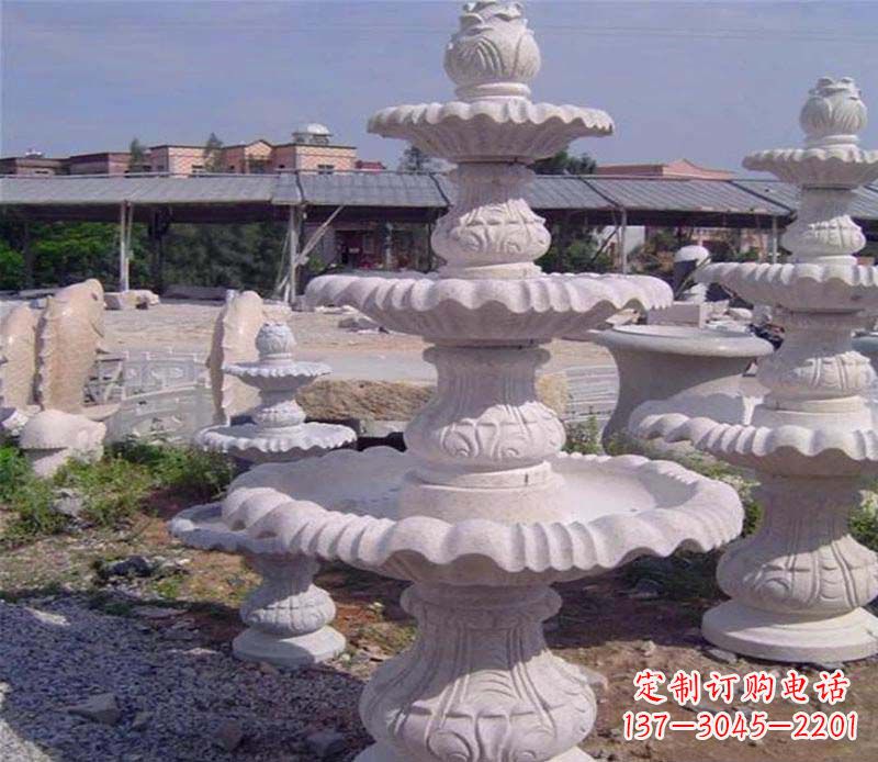 泸州石雕喷泉展现精美的艺术灵感