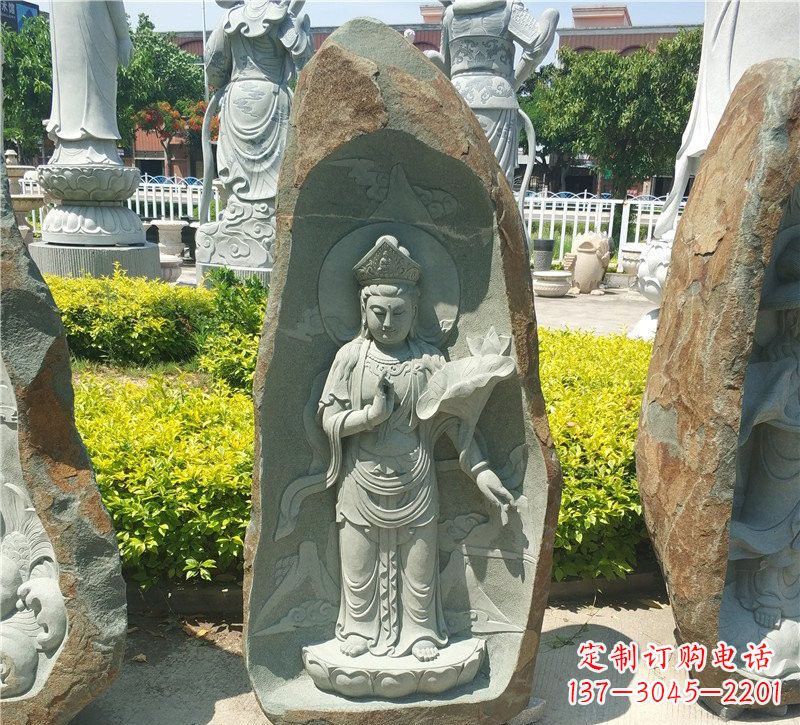 泸州大理石观音像,以灵性铭刻记忆