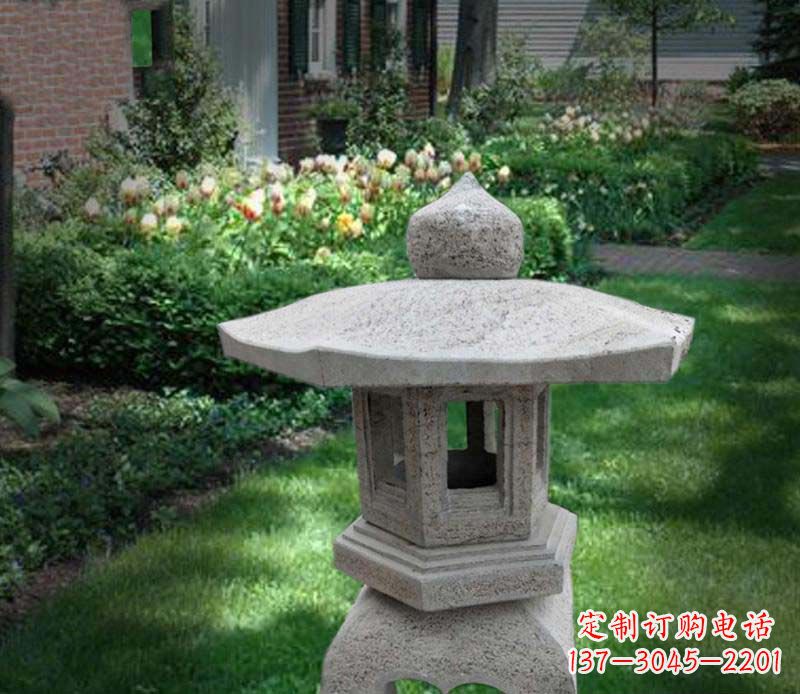 泸州大理石宫灯雕塑