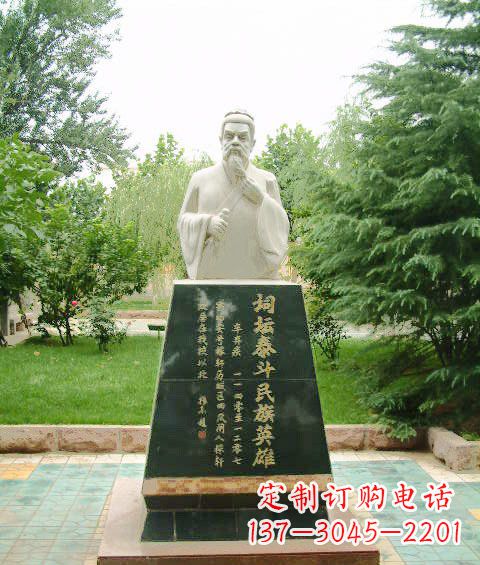 泸州古代名人雕塑,荟萃中国文化