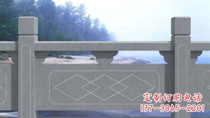 泸州大理石护城河栏板石雕