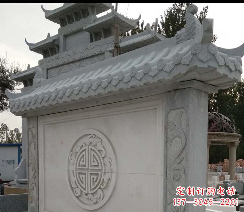 泸州精美大理石影壁雕塑