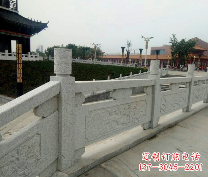 泸州精美大理石栏板雕塑