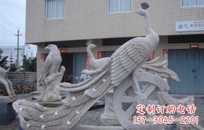 泸州大理石孔雀石雕塑