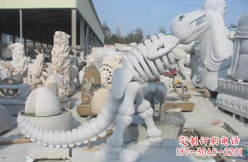 泸州大理石恐龙石雕