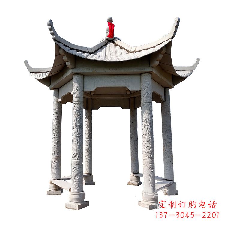 泸州中领雕塑大理石凉亭雕塑