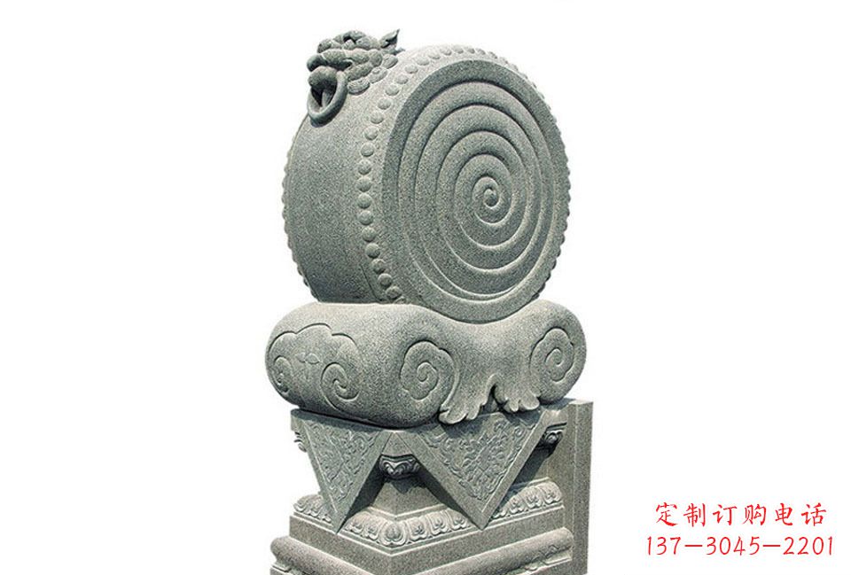 泸州门墩招财石雕