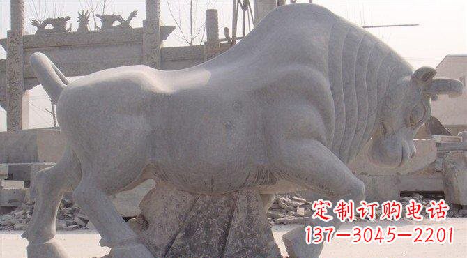 泸州大理石牛雕塑——让你家里充满独特艺术气息