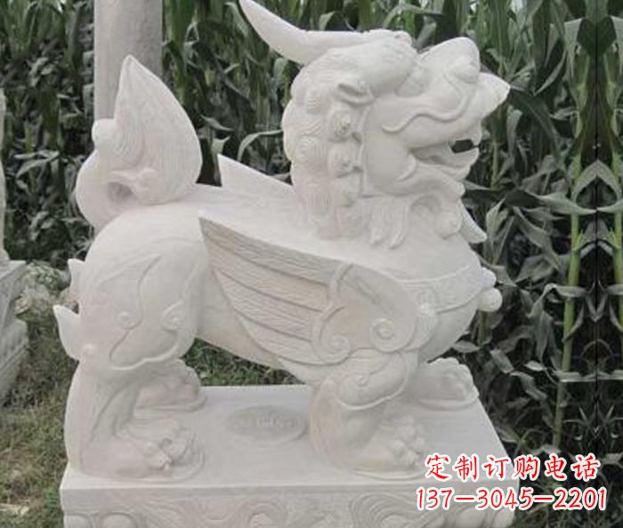 泸州古典貔貅石雕,精美手工雕刻艺术