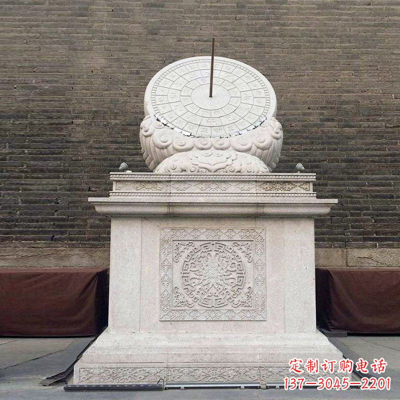泸州精美石质日晷雕塑