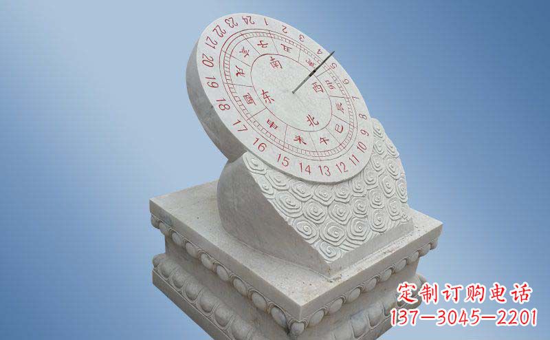 泸州精致古典大理石日晷雕塑