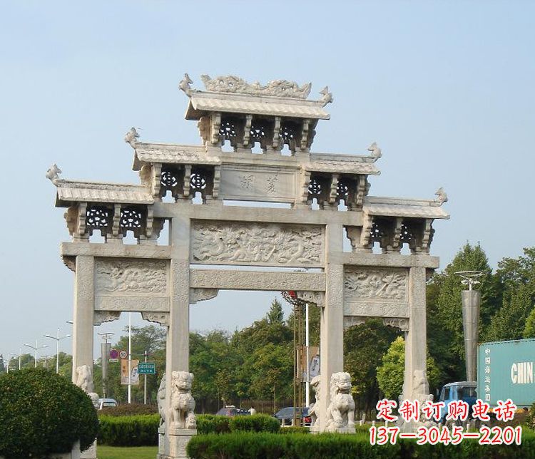 泸州大理石牌坊雕塑——精致纯粹、卓越优雅
