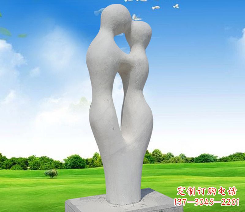泸州情侣石雕,永恒的爱恋