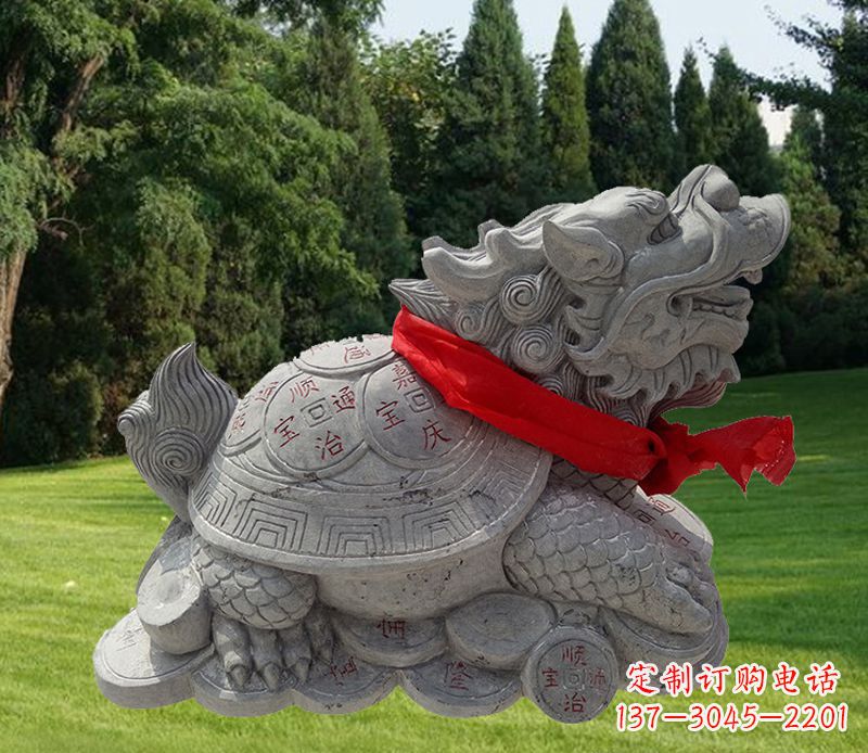 泸州古典铜质龙雕塑