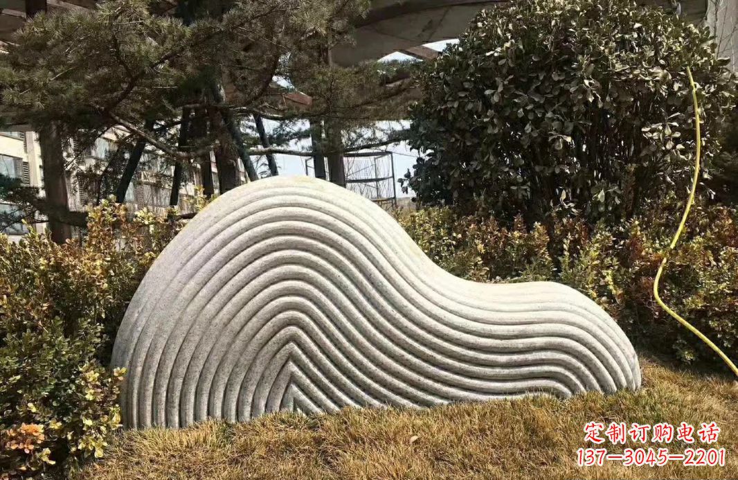 泸州高雅大理石纹理假山雕塑