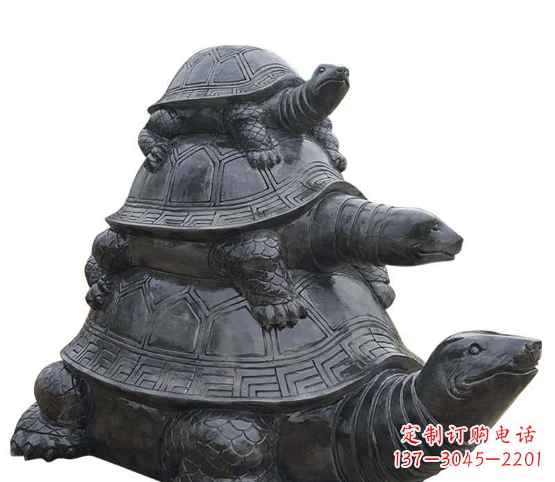 泸州高品质大理石乌龟母子石雕