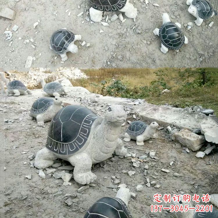 泸州全新精美大理石乌龟雕塑