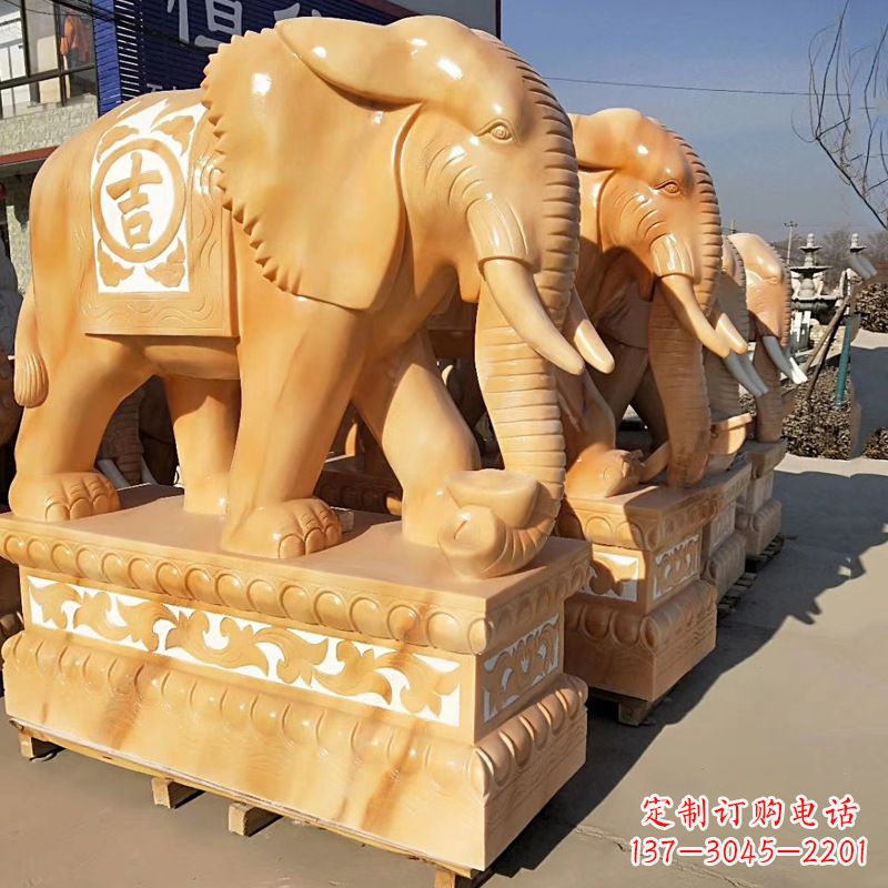 泸州大象石雕风水