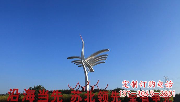 泸州精致仙鹤雕塑,让你的空间拥有活力