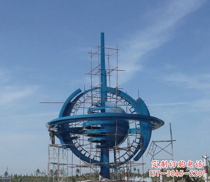 泸州品质卓越的大型不锈钢地球雕塑