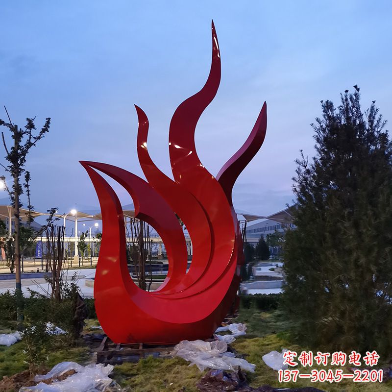 泸州精致工艺大型不锈钢凤凰雕塑