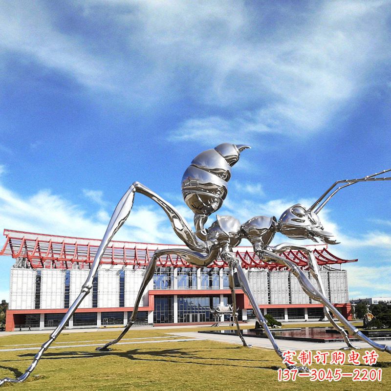 泸州大型不锈钢蚂蚁雕塑精工制作,绵延传奇