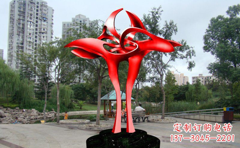 泸州精美的不锈钢仙鹤雕塑