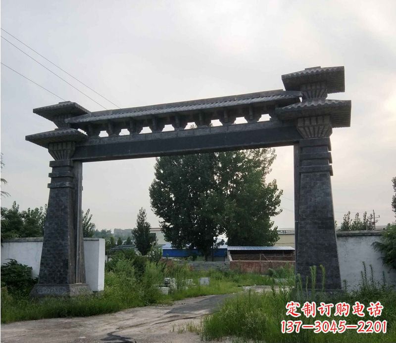 泸州精美仿古牌坊石雕