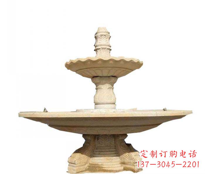 泸州 多层喷泉石雕装置