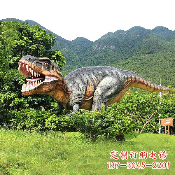 泸州大型仿真恐龙公园雕塑