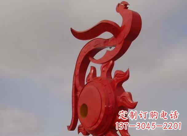 泸州精美凤凰不锈钢雕塑