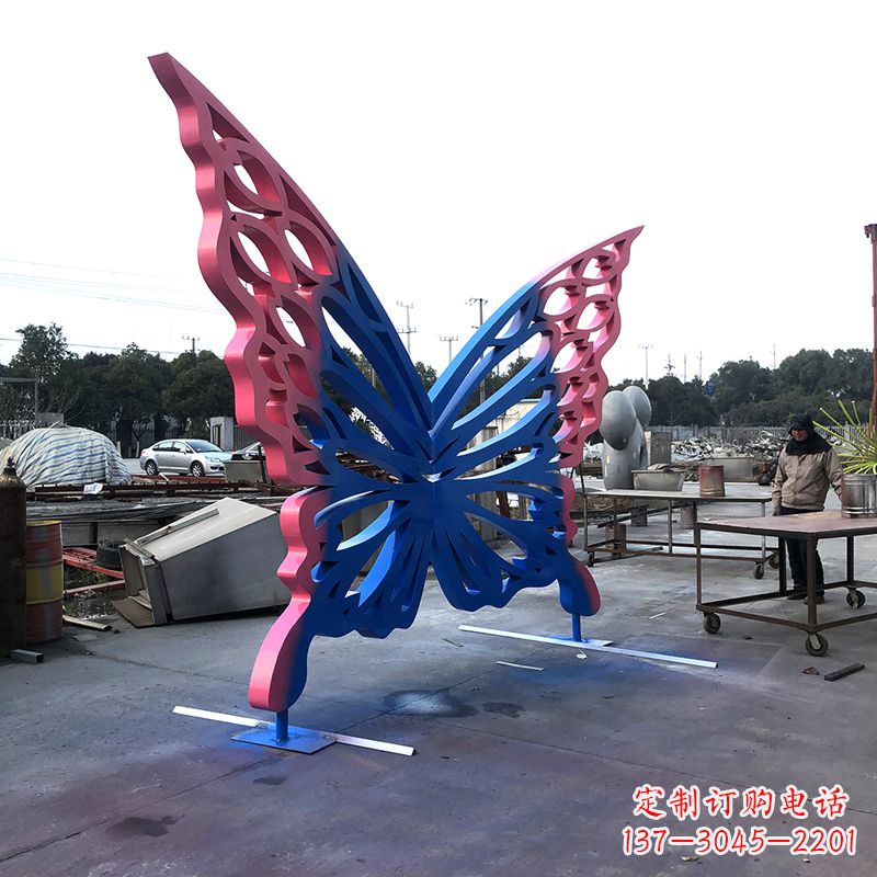 泸州不锈钢蝴蝶雕塑