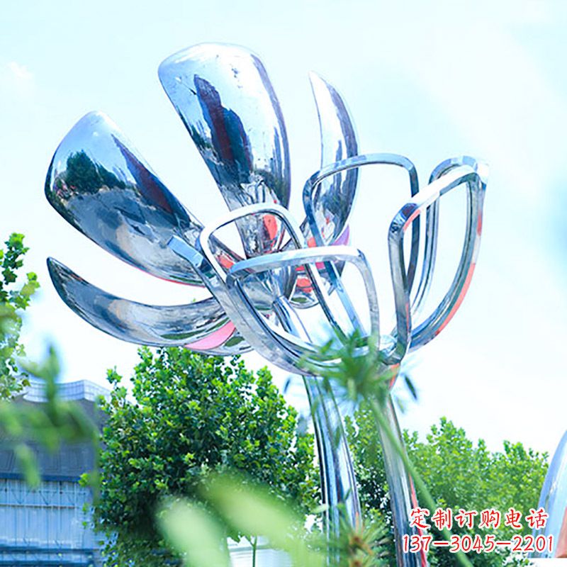 泸州精美不锈钢玫瑰雕塑