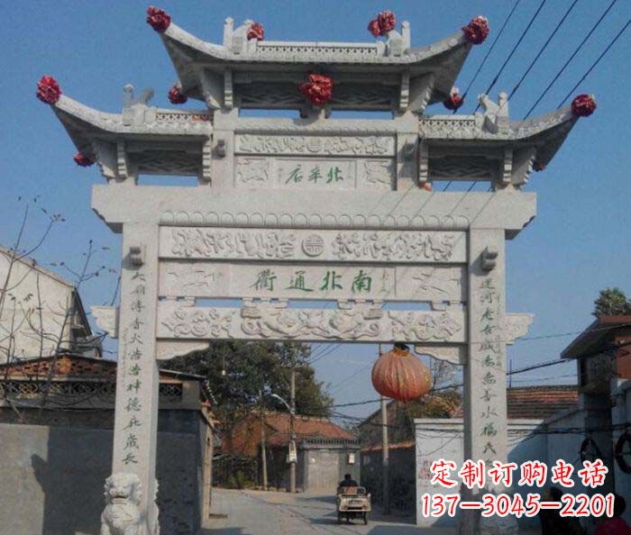 泸州优质大理石牌坊雕塑