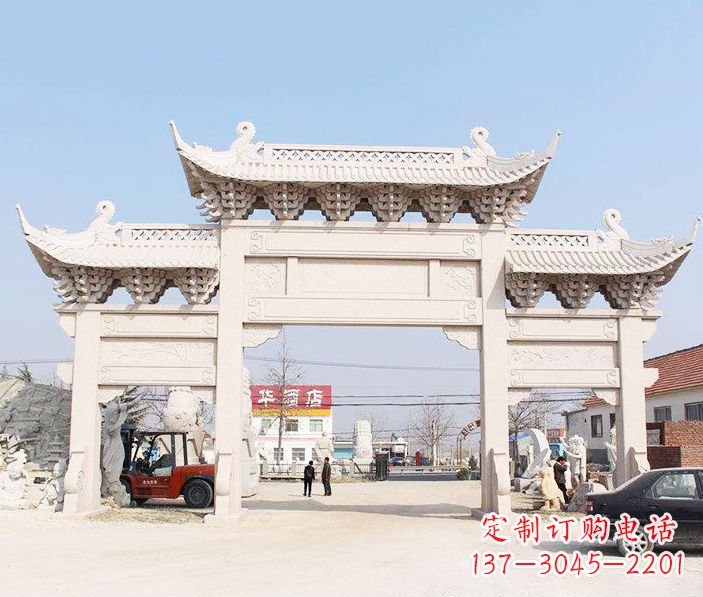 泸州精美牌坊雕塑