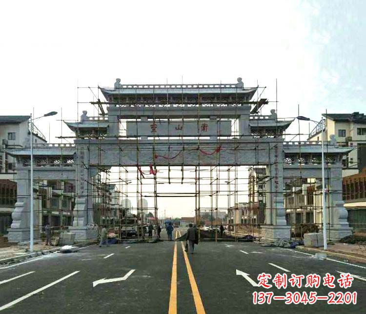 泸州牌坊石雕——精致细腻,展示正气
