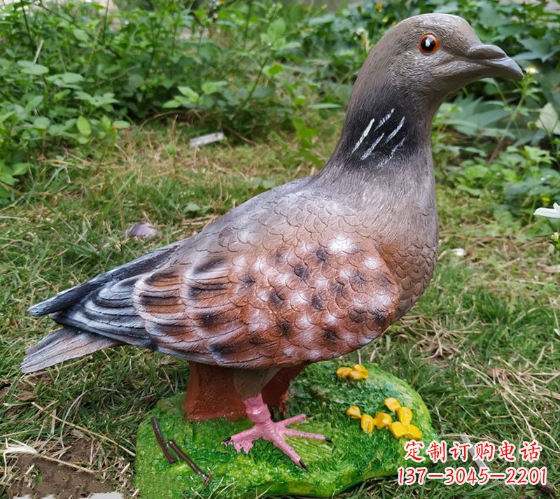 泸州雕塑 和平鸽