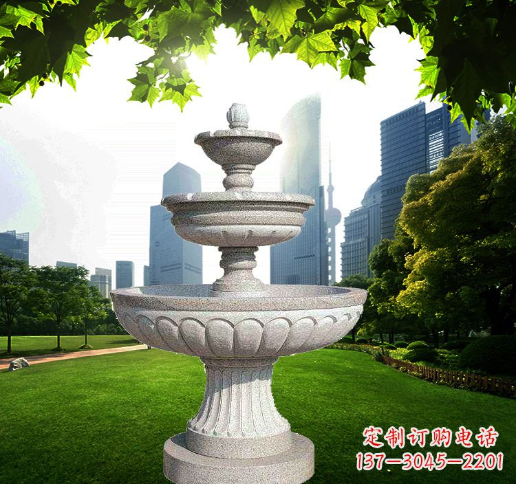 泸州跌水盆石喷泉雕塑