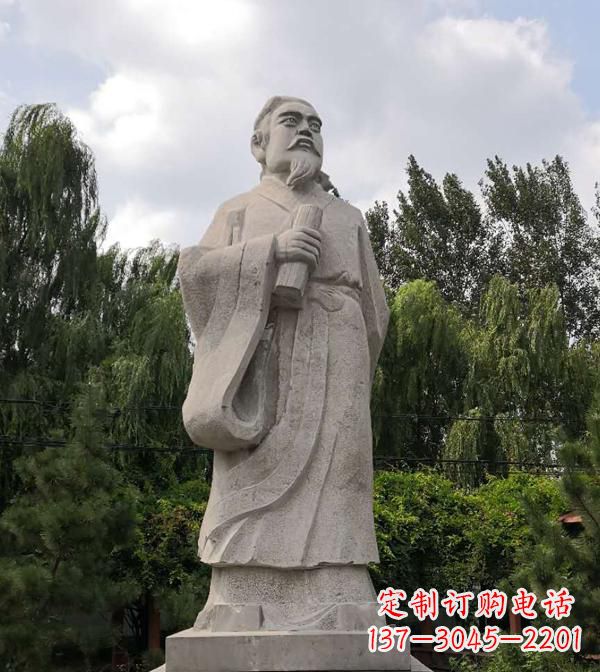 泸州中国古代历史名人雕塑