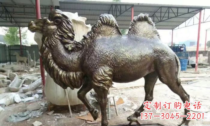 泸州动物骆驼铜雕