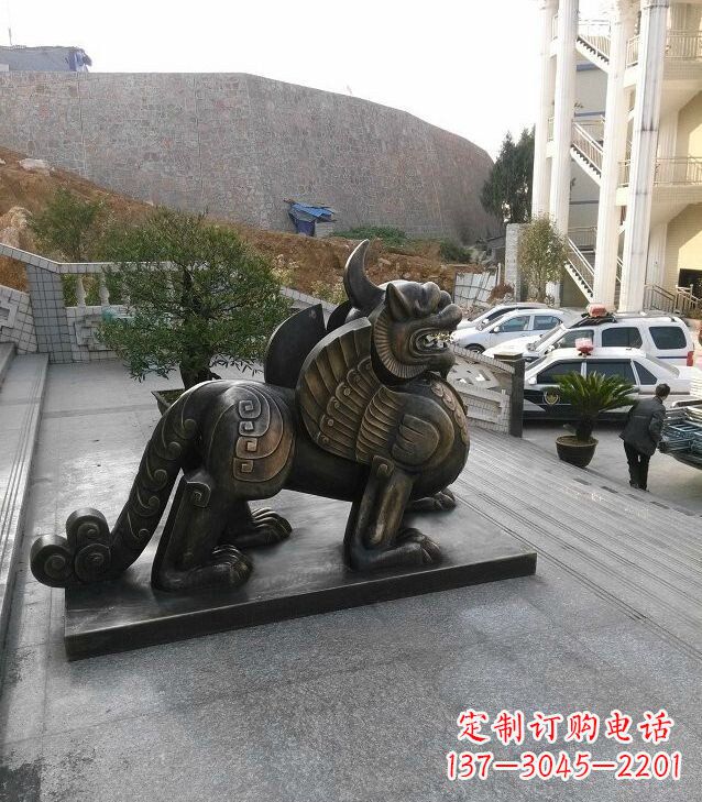 泸州精美独角兽雕塑