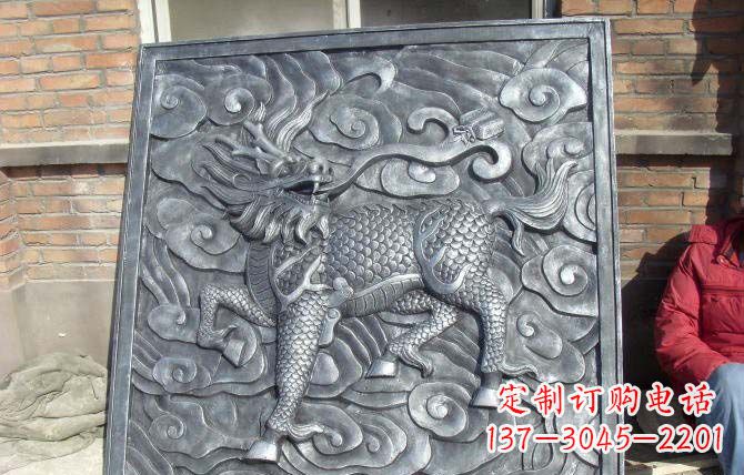 泸州雕塑·锻铜古典麒麟