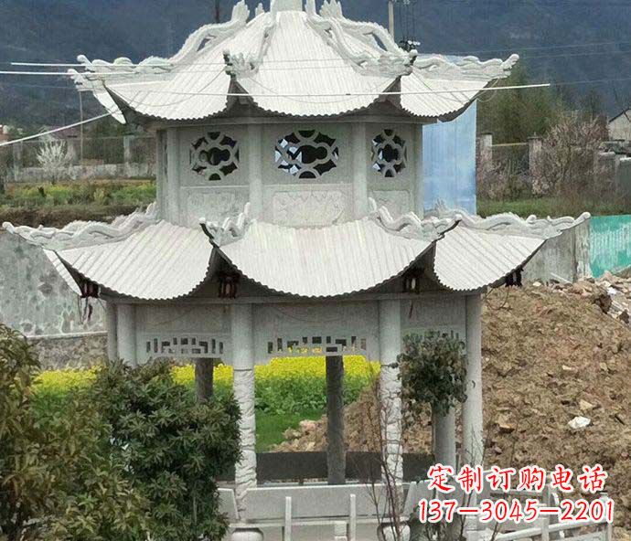 泸州古典凉亭石雕