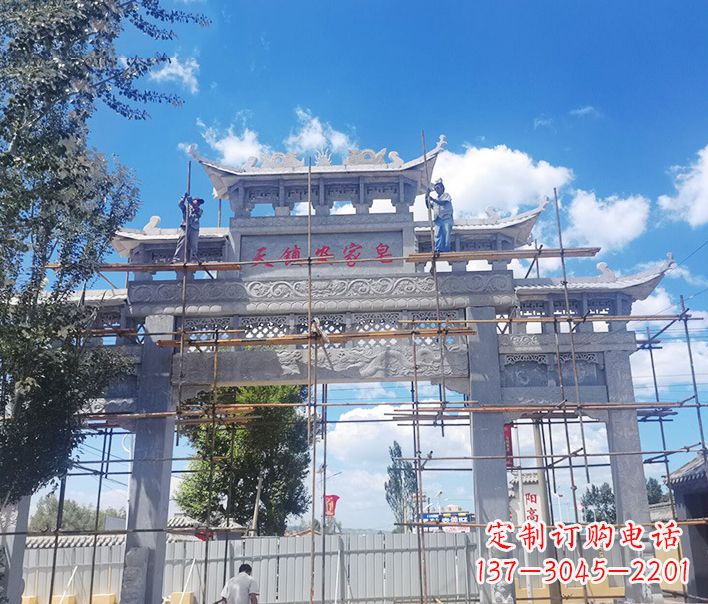 泸州牌坊雕塑品质精湛、精致耐看