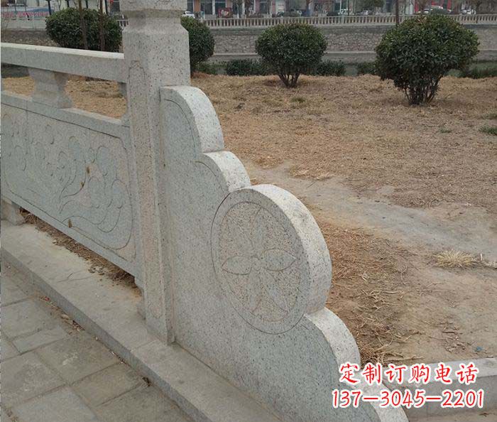 泸州精美仿古护城河石雕栏板