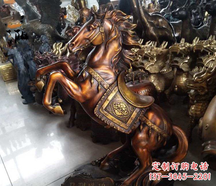 泸州精致仿古马雕塑